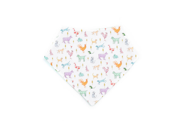 Ollie Ascot Baby Bib in Liberty Print