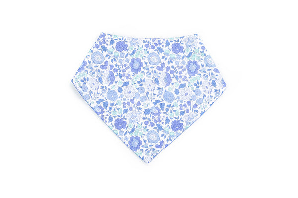 Arabella Ascot Baby Bib in Floral Liberty Print