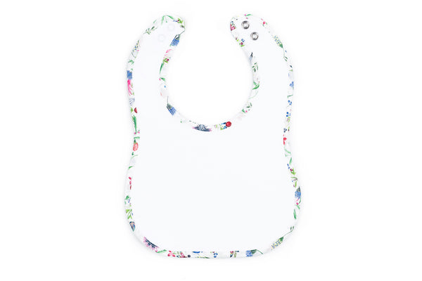Sloane Classic Baby Bib in Floral Liberty Print